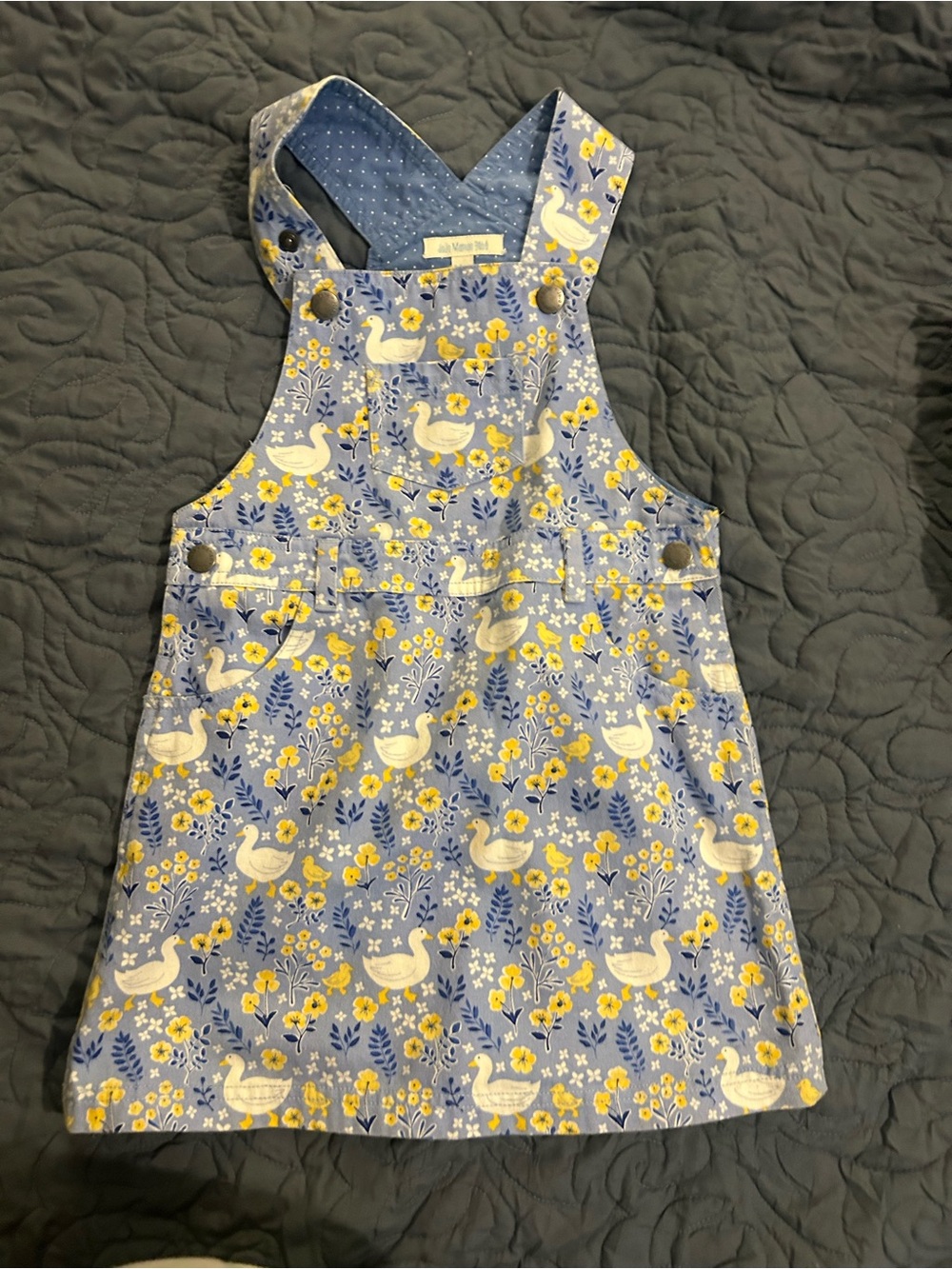 Jojo Maman Bebe | Duck Overall Dress